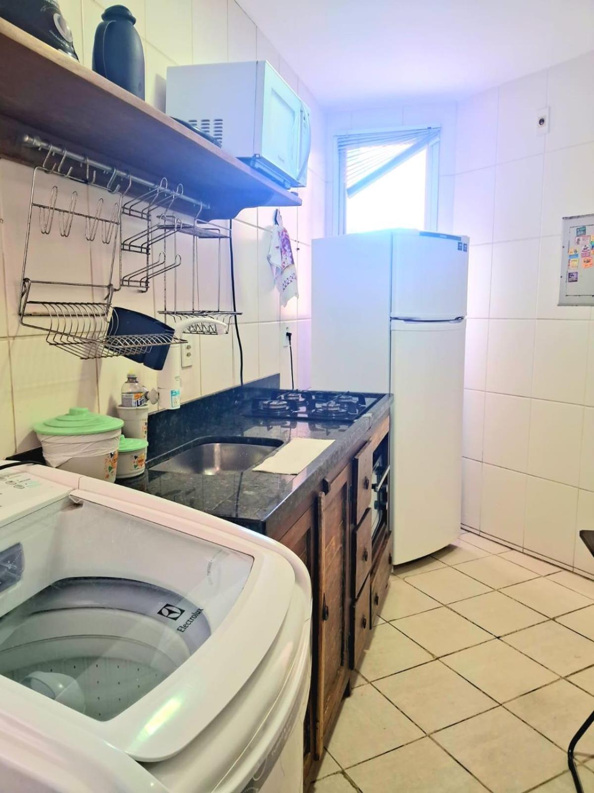 Apto Na Orla De Itaparica, Com Wifi, Area Privada E Excelente Para Criancas, Terceira Idade E Pets. Vila Velha  Exteriör bild