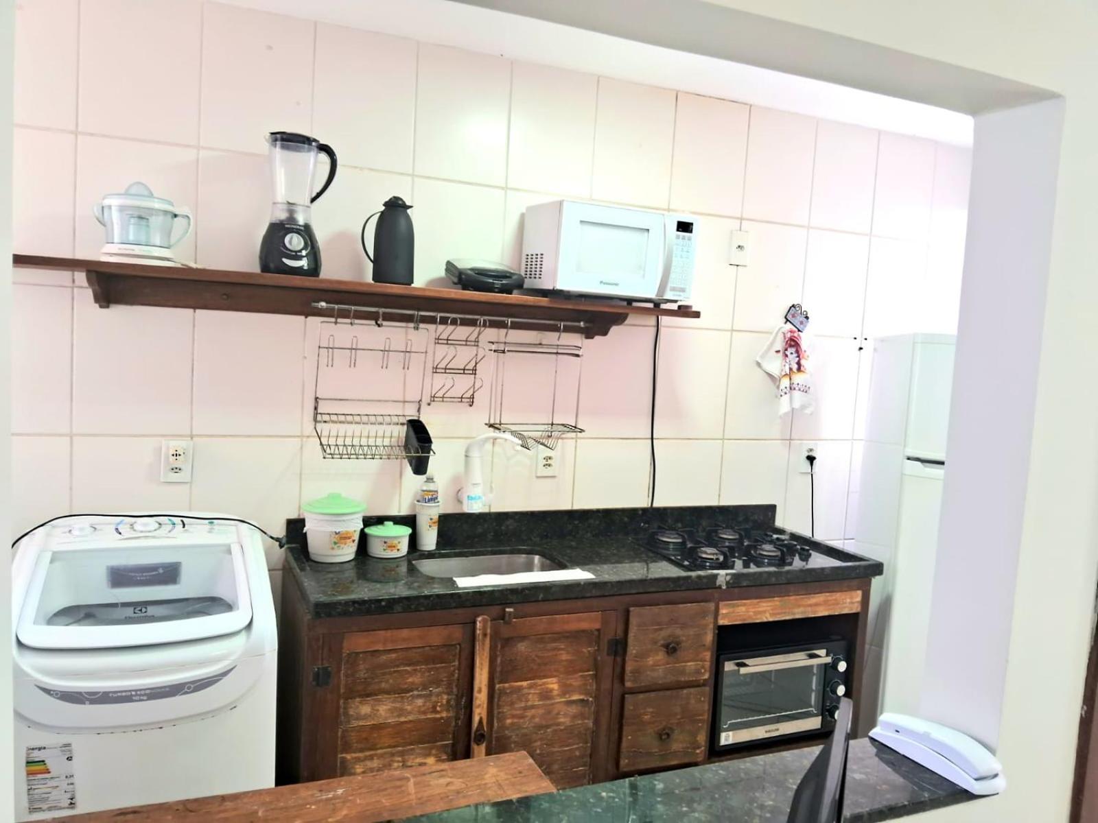 Apto Na Orla De Itaparica, Com Wifi, Area Privada E Excelente Para Criancas, Terceira Idade E Pets. Vila Velha  Exteriör bild